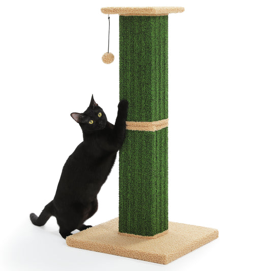 PAWZ Road 82cm Cat Tree Scratching Post Tower Sturdy Board Gym Furniture Fun Toys Green