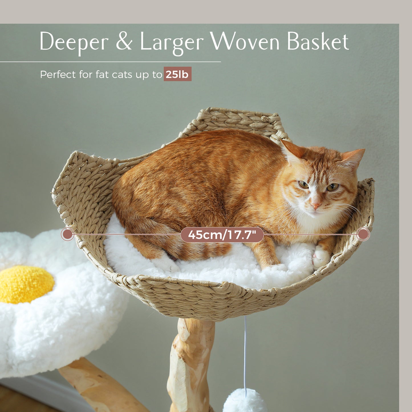 PAWZ Road Cat Tree Scratching Post Scratcher Wooden Condo Tower House for Large Cats