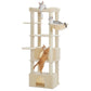 PAWZ Road 170cm Cat Tree Tower Scratching Post Scratcher Large Cats Condo House Beige