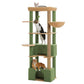 PAWZ Road 170cm Cat Tree Tower Scratching Post Scratcher Large Cats Condo House Green