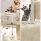 PAWZ 路猫树猫抓柱猫抓板塔公寓房屋家具床 72 厘米米色