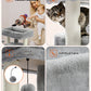 PAWZ 路猫树猫抓柱猫抓板塔公寓房屋家具床 72 厘米灰色