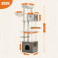 PAWZ Road 190cm Cat Tree Tower Wood Cat Condo Furniture Scratching Post Scratcher Grey