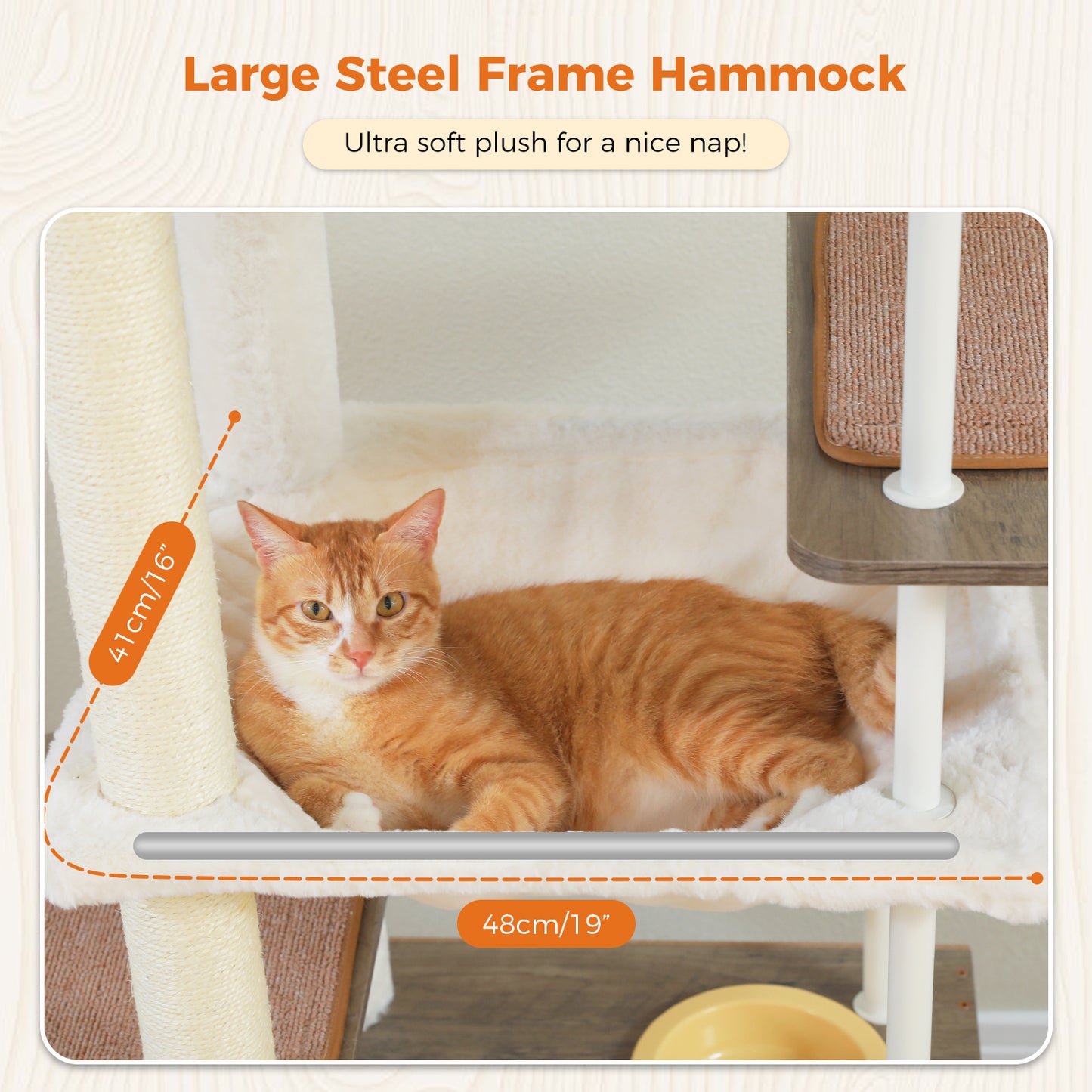 PAWZ Road 190cm Cat Tree Tower Wood Cat Condo Furniture Scratching Post Scratcher Grey