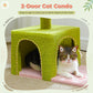 PAWZ Road 89cm Flower Cat Tree, Cute Cat Tower with Sisal-Covered Scratching Posts, Flower Perch, Condon&Hammock, Dangling Balls, Play Towers & Trees for Cats