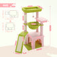 PAWZ Road Cat Tree Tower Kitten Scratching Post Condo House for Kitty Bed Toy 92cm Pink