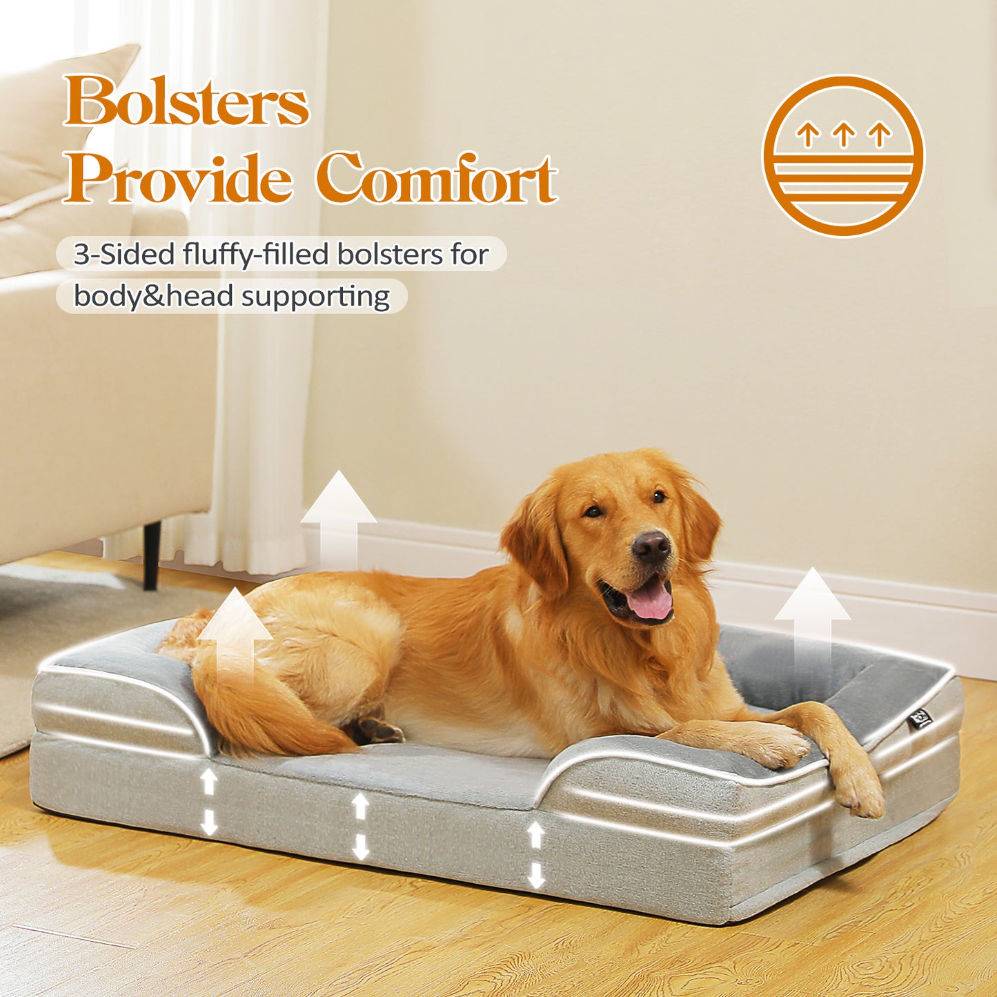 PAWZ Road Dog Bed Pet Calming Bed Soft Warm Dog Nest Houses Washable Waterproof