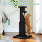 PAWZ Road 80cm Cat Tree Scratching Post Tower Sturdy Board Gym Furniture Fun Toys Black