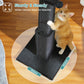 PAWZ Road 80cm Cat Tree Scratching Post Tower Sturdy Board Gym Furniture Fun Toys Black