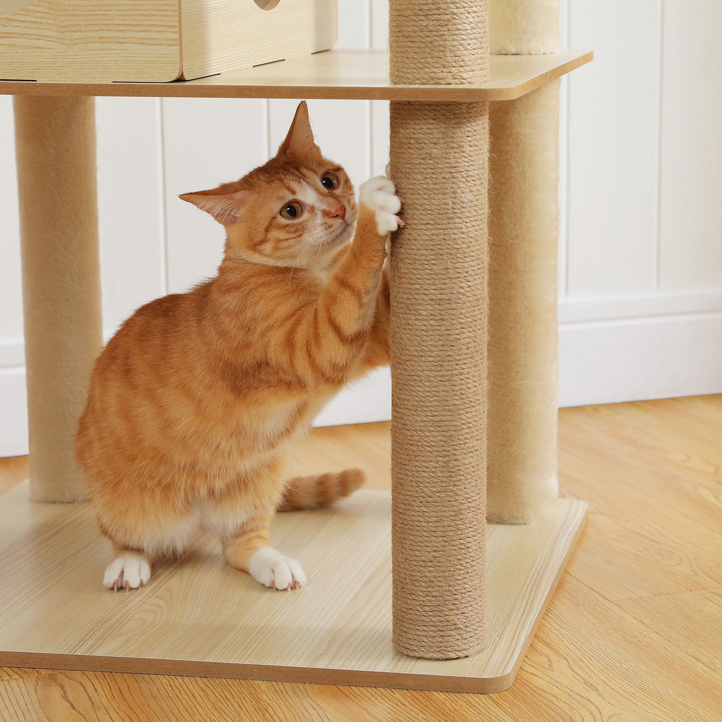 PAWZ Road Cat Tree Tower Scratching Post Condo House Cat Furniture Toy Bed 180cm