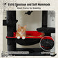 PAWZ Road 184cm Gothic Cat Tree Tower Scratching Post Scratcher Condo House Cat Furniture Black