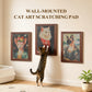PAWZ Road 3 Packs Art Scratching Pad, Wall Cat Scratcher Board | Artistic Paint, 3 Pcs Per Box, Wall-Mountable, Daily Scratch, Furniture Protector, Durable & Scratch-Friendly