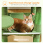 PAWZ Road 116cm Cat Tree Tower Scratching Post Scratcher Cat Condo Tree Kitten Bed Toy Green