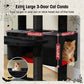 PAWZ Road 184cm Gothic Cat Tree Tower Scratching Post Scratcher Condo House Cat Furniture Black