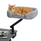 PAWZ Road Cat Desk Bed for Indoor Cats Big Hammock 360° Adjustable Support 20KG Grey