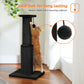 PAWZ Road 80cm Cat Tree Scratching Post Tower Sturdy Board Gym Furniture Fun Toys Black