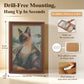 PAWZ Road 3 Packs Art Scratching Pad, Wall Cat Scratcher Board | Artistic Paint, 3 Pcs Per Box, Wall-Mountable, Daily Scratch, Furniture Protector, Durable & Scratch-Friendly