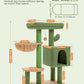 PAWZ Road Cat Tree Tower Condo House Cat Scratching Post Furniture with Hammock Green
