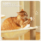 PAWZ Road 143cm Cat Tree Tower Scratching Post Scratcher Cat Condo Tree Kitten Bed Toy Wood Beige
