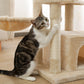 PAWZ Road Cat Tree Scratching Post Scratcher Tower Condo House Furniture 112cm Beige