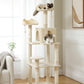 PAWZ Road Cat Tree Tower Scratching Post Scratcher Condo House Furniture 160cm Beige