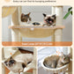 PAWZ Road 175CM Cat Tree Scratching Post Scratcher Cat Tower Condo House Furniture Bed Beige
