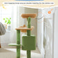 PAWZ Road 88cm Cat Tree Tower Sisal Scratching Posts Hammock Condo House Kitten Toys Green