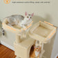 PAWZ Road 133cm Cat Tree Tower Condo Scratching Post Scratcher House for Large Cats Beige