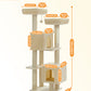 PAWZ Road 133cm Cat Tree Tower Condo Scratching Post Scratcher House for Large Cats Beige