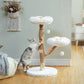 PAWZ Road Modern Cat Tree Tower Real Wood Cat Scratching Post Condo Furniture