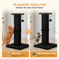 PAWZ Road 82cm Cat Tree Scratching Post Tower Sturdy Board Gym Furniture Fun Toys Black