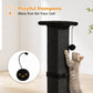 PAWZ Road 82cm Cat Tree Scratching Post Tower Sturdy Board Gym Furniture Fun Toys Black