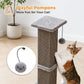 PAWZ Road 82cm Cat Tree Scratching Post Tower Sturdy Board Gym Furniture Fun Toys Dark Grey