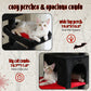 PAWZ Road 175cm Gothic Cat Tree Tower Scratching Post Scratcher Condo House Furniture Black