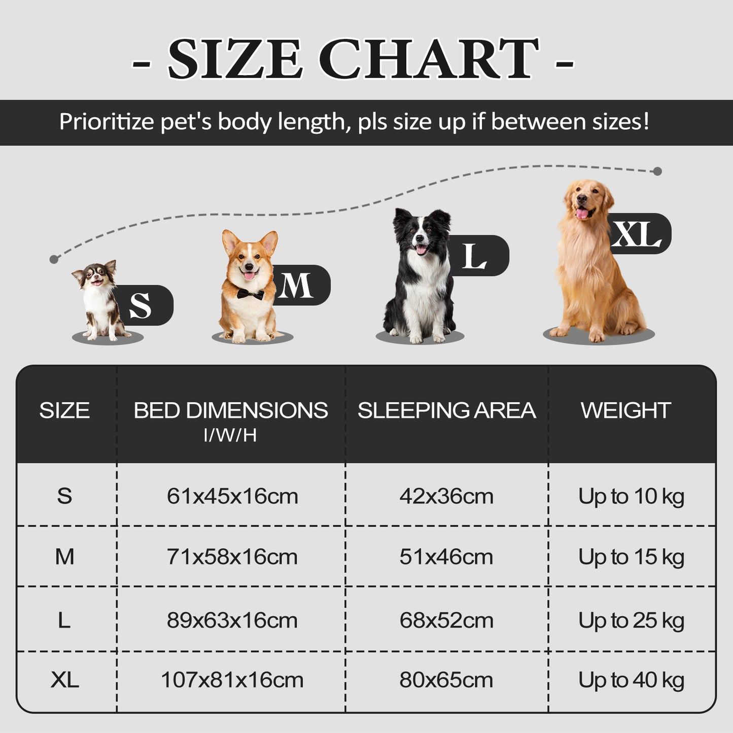 PAWZ Road Dog Bed Pet Calming Bed Soft Warm Dog Nest Houses Washable Waterproof