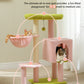 PAWZ Road Cat Tree Tower Condo House Cat Scratching Post Furniture with Hammock Pink
