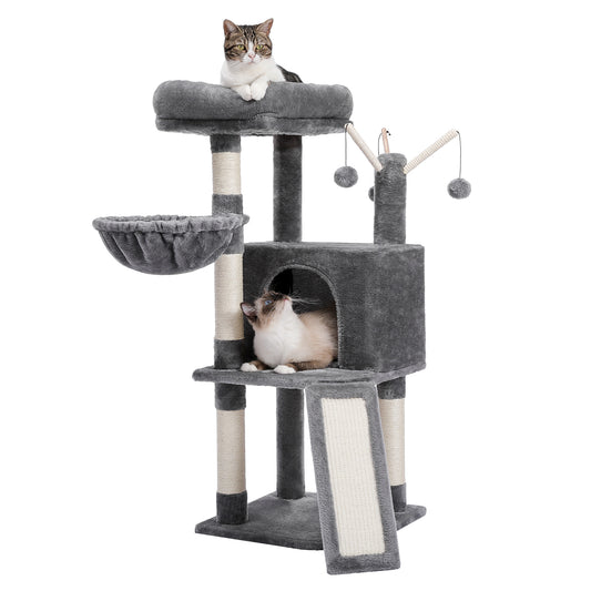 PAWZ Road Cat Tree Scratching Post Tower Condo House with Interactive Cat Stick